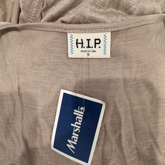 H.I.P Beige Lightweight Sleeveless Cardigan (S) - Picture 6 of 7